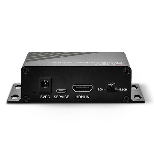 Lindy - Extracteur audio HDMI 4K (Noir) - Accessoires streaming