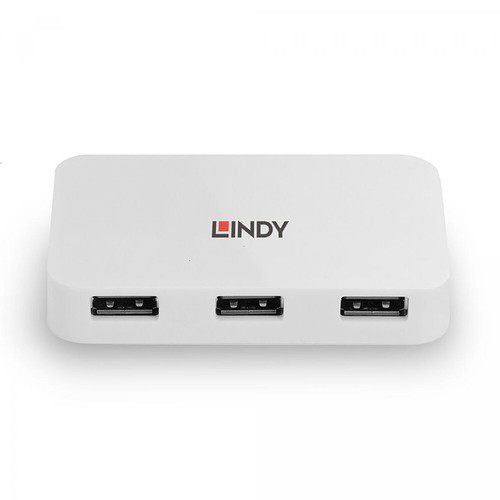 Lindy - Hub USB 3.1 - 4 ports (Blanc) - Hub