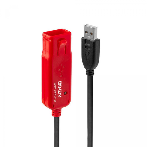 Lindy - Rallonge active USB 2.0 Pro, 12m - Câble et Connectique