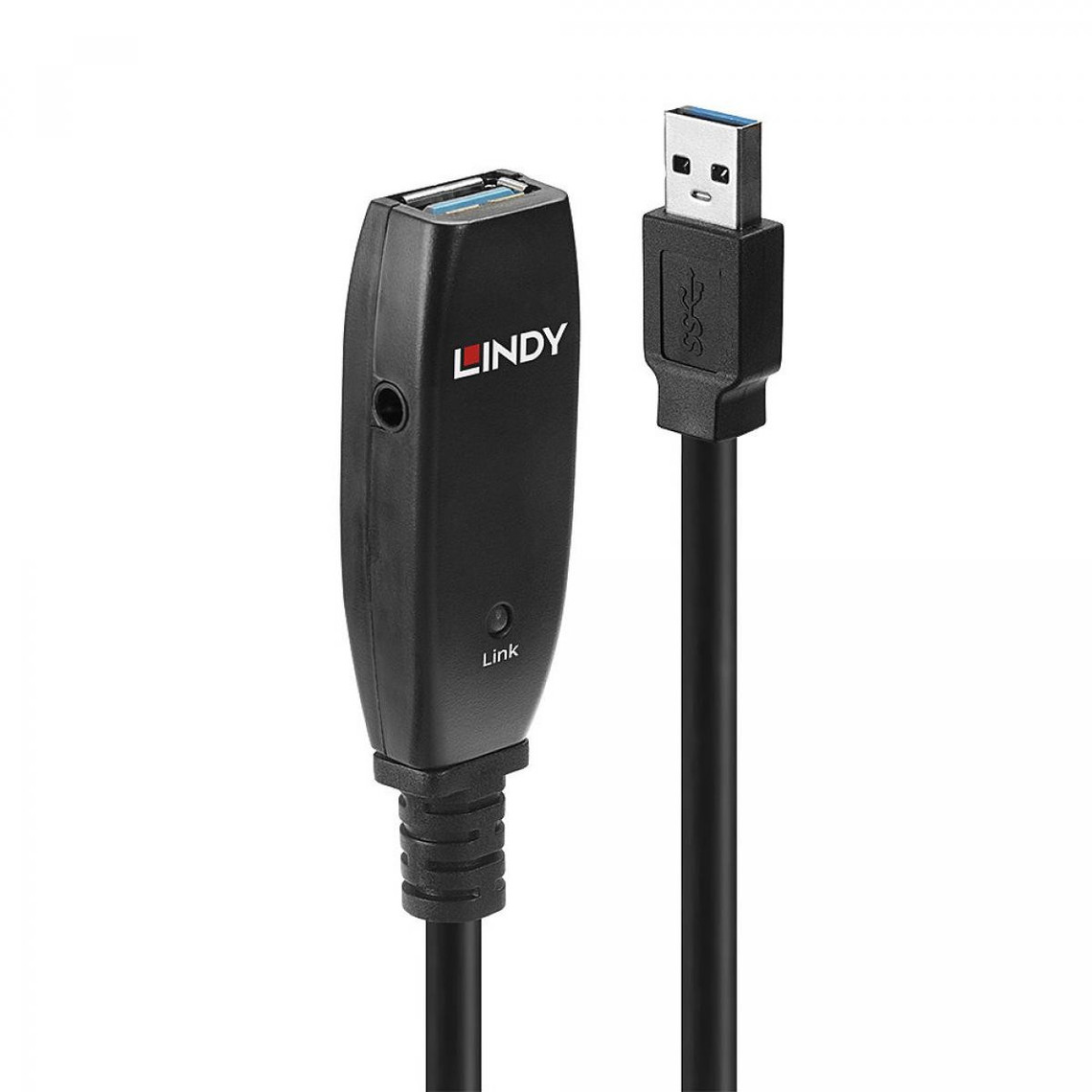Câble antenne Lindy Rallonge active USB 3.0, Slim, 15m