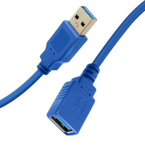 Linq - LinQ Câble d'Extension USB 3.0 Synchronisation 5Gb/s Longueur 1,5m Bleu Linq  - Câble antenne