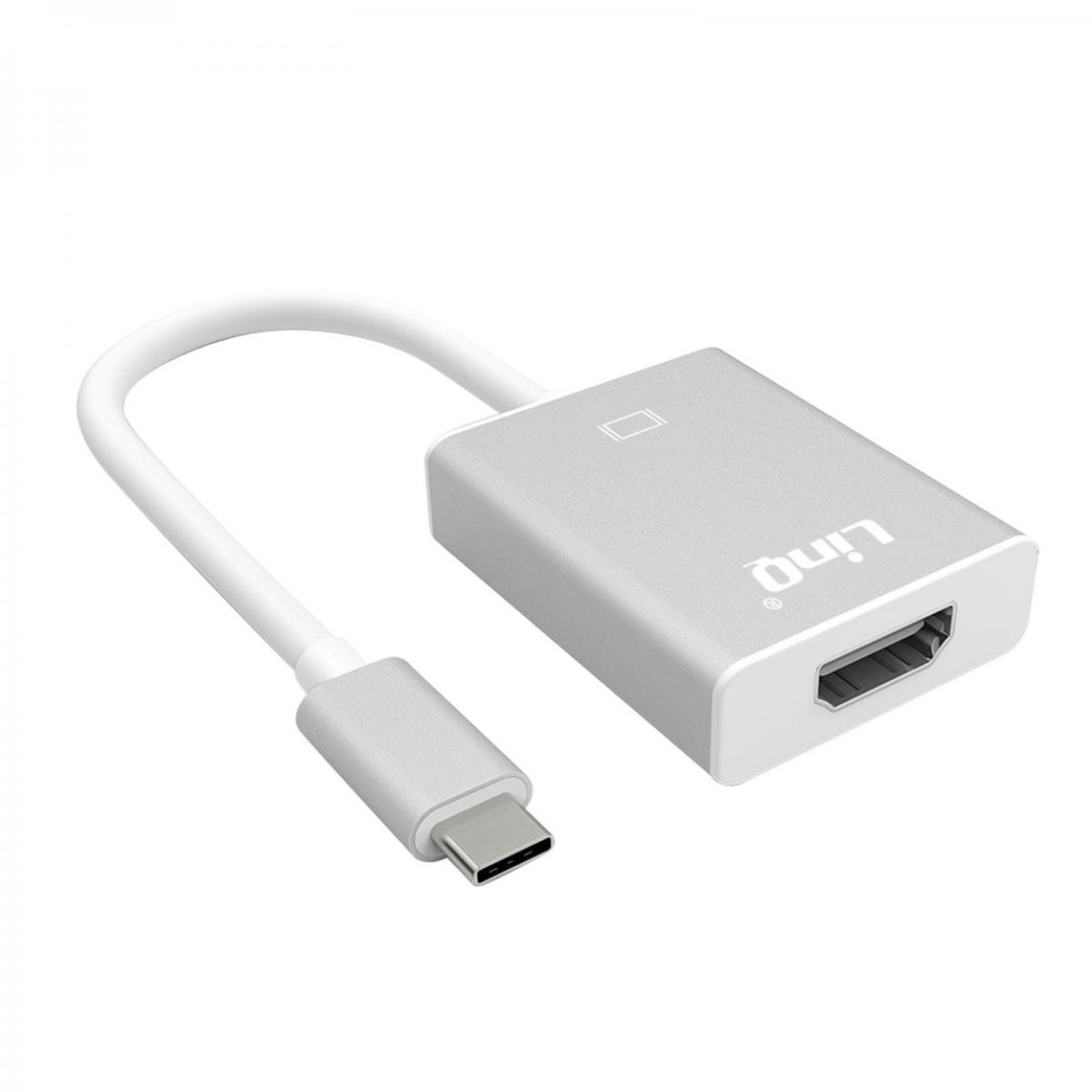 Câble antenne Linq Adaptateur Vidéo USB Type C HDMI 4K
