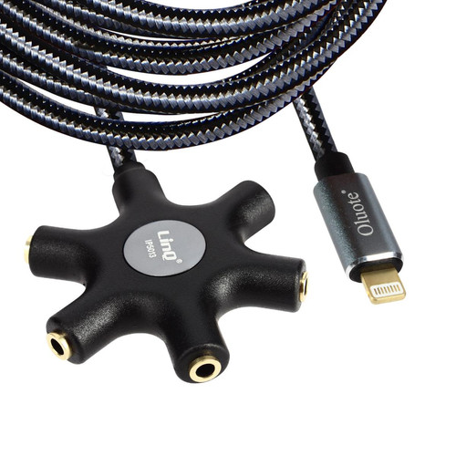 Linq - Câble Lightning vers 5x Jack 3.5mm LinQ Linq  - Câble et Connectique Linq