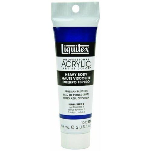 Liquitex - Liquitex Professional Heavy Body Tube de Peinture acrylique 59 ml Bleu de Prusse Imitation Liquitex  - Papier