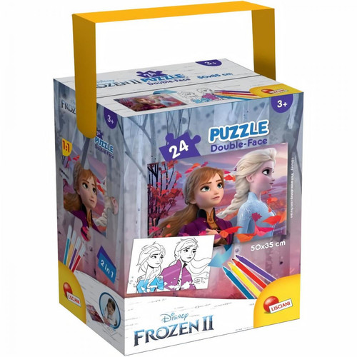 Lisciani Giochi - LISCIANI GIOCHI Disney Puzzle In a Tub mini 24 - Frozen Lisciani Giochi  - Animaux Lisciani Giochi