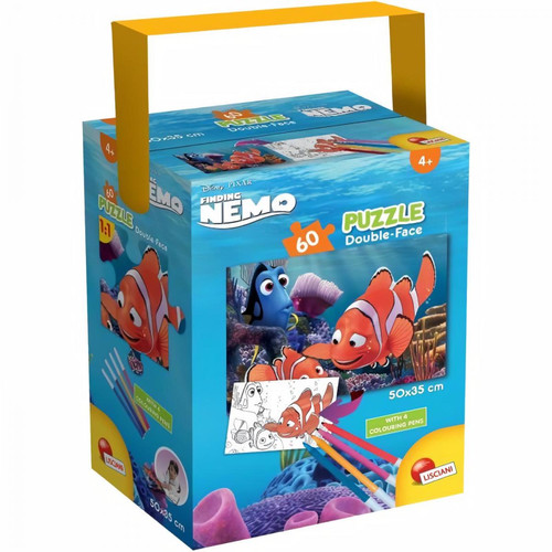 Lisciani Giochi - LISCIANI GIOCHI Disney Puzzle In a Tub mini 60 - Nemo Lisciani Giochi  - Goodies et produits dérivés