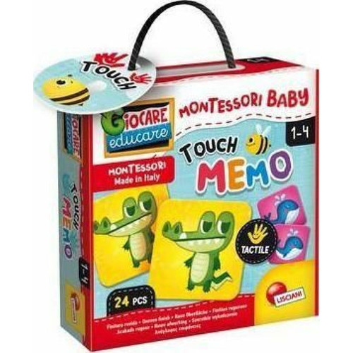 Lisciani - Lisciani Montessori Baby Touch Memo 92703 Lisciani  - Jeux de société