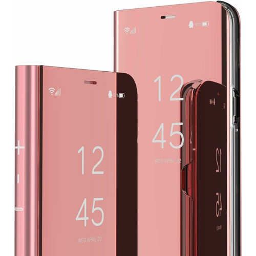 Little Boutik - Coque Folio Rabat Miroir Pour Samsung Galaxy S23 Plus Couleur Rose Little Boutik© Little Boutik  - Étui iPhone X Accessoires et consommables