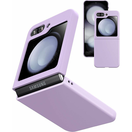 Little Boutik - Coque Silicone Violet Pour Samsung Z Flip 5 5G Little Boutik© Little Boutik  - Coque, étui smartphone