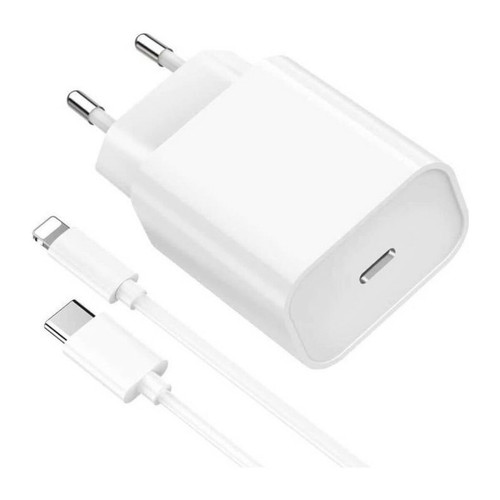 Vhbw Chargeur secteur USB C compatible avec Apple iPhone 13 Pro, 13 Mini, 13  Pro Max, 4 - Adaptateur prise murale - USB (max. 9 / 12 / 5 V), blanc