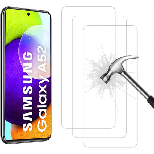 Little Boutik - Verres Trempe X3 Pour Samsung A52 4G/5G Little Boutik ? Couleur : - Protection écran smartphone