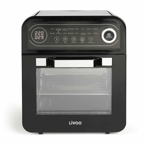 Livoo - Livoo Friteuse à air 12 L 1600 W Noir Livoo  - Cuisson festive