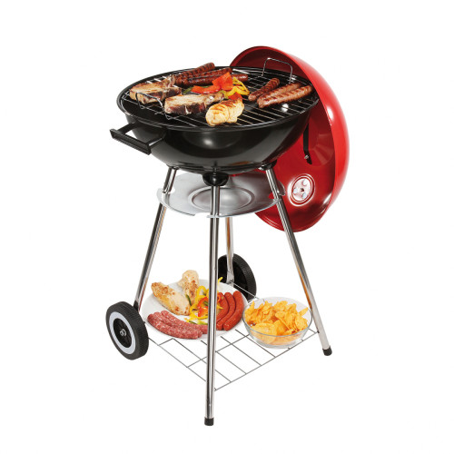 Livoo - Barbecue à charbon 41cm rouge/noir - doc172r - LIVOO Livoo  - Barbecues