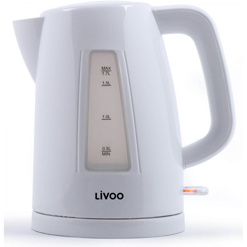 Livoo - Bouilloire électrique sans fil 1.7 L blanche Livoo  - Bouilloire Livoo