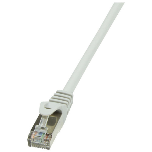 Logilink - LogiLink Câble Patch, Cat. 5e, F/UTP, 7,5 m, gris, gaine en () Logilink  - Câble antenne