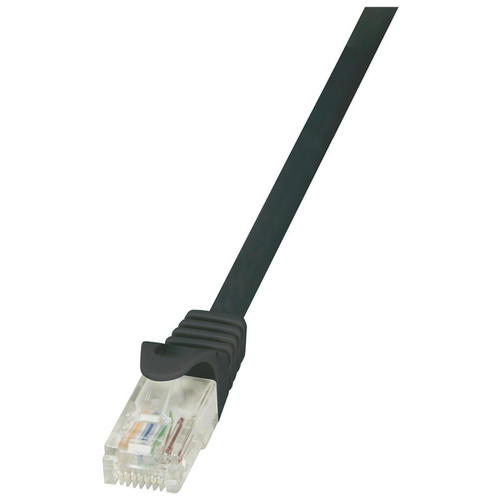 Logilink - LogiLink Câble patch, Cat. 5e, U/UTP, 2,0 m, noir, gaine en () Logilink  - ASD