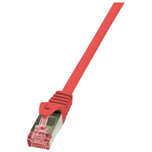 Logilink - LogiLink Câble patch, Cat. 6, S/FTP, 2 m, rouge () Logilink  - ASD