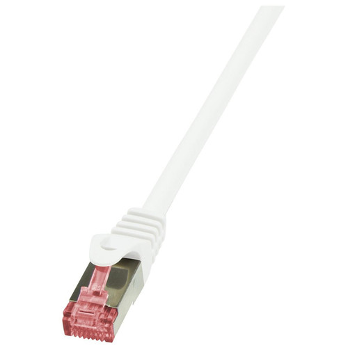 Logilink - LogiLink Câble patch, Cat. 6, S/FTP, 7,5 m, blanc () Logilink  - ASD