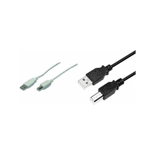 Hub Logilink LogiLink Câble USB 2.0, USB-A - USB-B, 2,0 m, noir ()