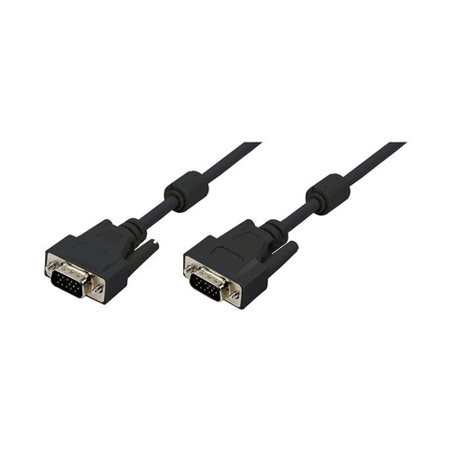 Logilink - LogiLink Câble VGA pour moniteur, mâle - mâle, noir, 10 m () Logilink  - Cable vga 10 m