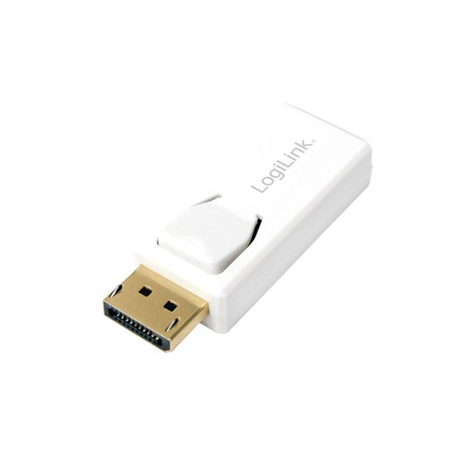 Logilink - LOGILINK Adaptateur DisplayPort male vers HDMI femelle - blanc Logilink - Adaptateur HDMI Câble HDMI