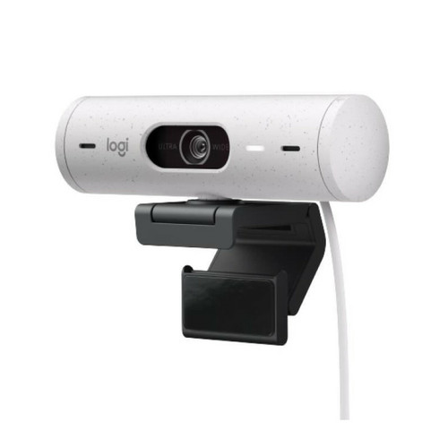 Logitech - Logitech - Brio 500 Webcam HD avec Expo Auto - Blanc Logitech  - Logitech webcam c930e