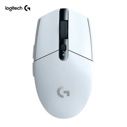 Souris Logitech Logitech G304 Lightspeed Wireless Gaming Mouse 12000dpi 6 Boutons programmables, blanc (batterie inconfortable)