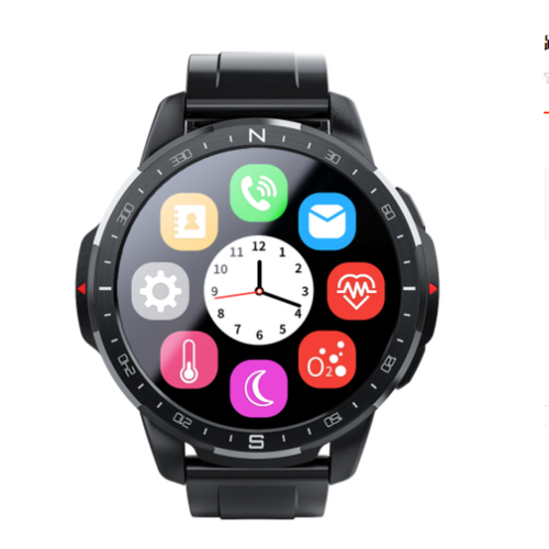 LOKMAT - Smartwatch lokmat appllp 7 cadran noir 41mm bracelet TPU smartwatch LOKMAT  - Objets connectés