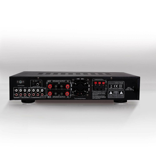 Ltc Audio AMPLIFICATEUR HIFI & KARAOKE LTC ATM8000BT Tuner FM Bluetooth USB + Câble Optique + MICRO UHF sans fil