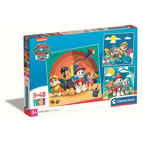 Ludendo - Puzzle 3x48 pièces La Pat Patrouille en vacances Ludendo  - Puzzles Enfants