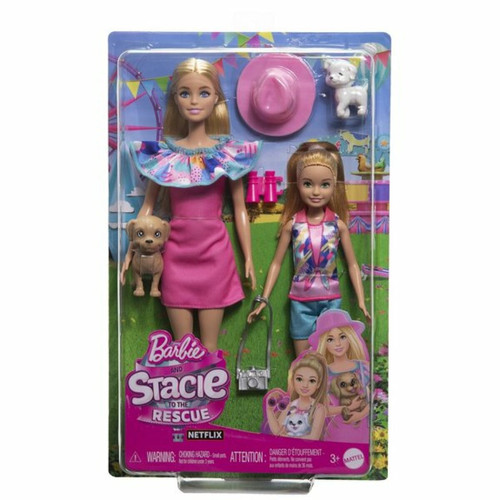 Ludendo Coffret poupées Stacie et Barbie