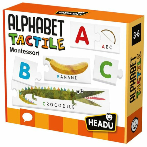 Jeux éducatifs Ludendo Alphabet tactile Montessori