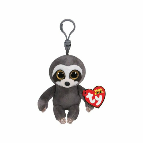Ludendo - Beanie Boo's - Porte-clés Dangler le paresseux gris Ludendo  - Animaux Jeux et jouets