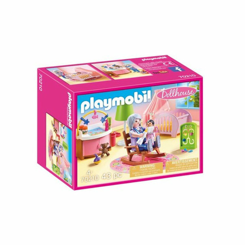 Playmobil - Dollhouse - Chambre de bébé Playmobil  - Jouets table a langer pour poupee