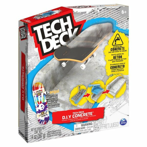 Ludendo - Coffret beton Tech Deck DIY Ludendo  - Marchand Mplusl