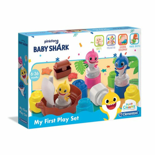 Ludendo - Coffret d'activités Baby Shark Clemmy Ludendo  - Baby clemmy