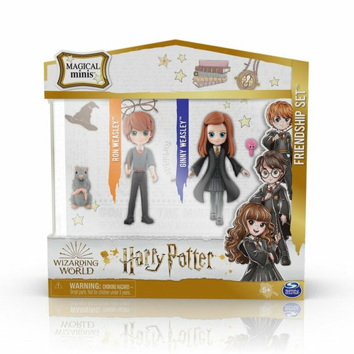 Voitures Ludendo Coffret de 2 figurines Harry Potter mini magical : Ron et Ginny Weasley