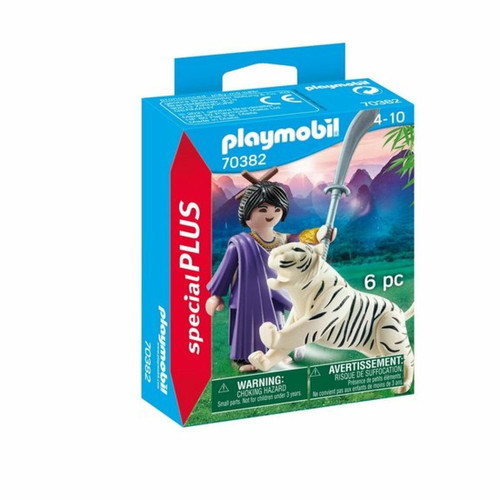 Playmobil - Special Plus Combattante ninja et tigre Playmobil  - ASD
