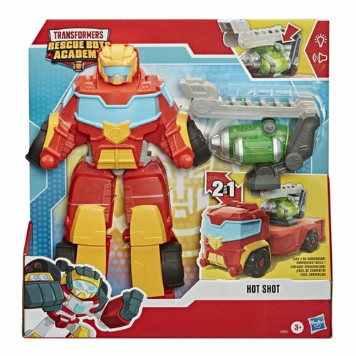 Ludendo - Figurine Transformers Heroes Rescue Bot Hot Shot Ludendo  - Rescue bot