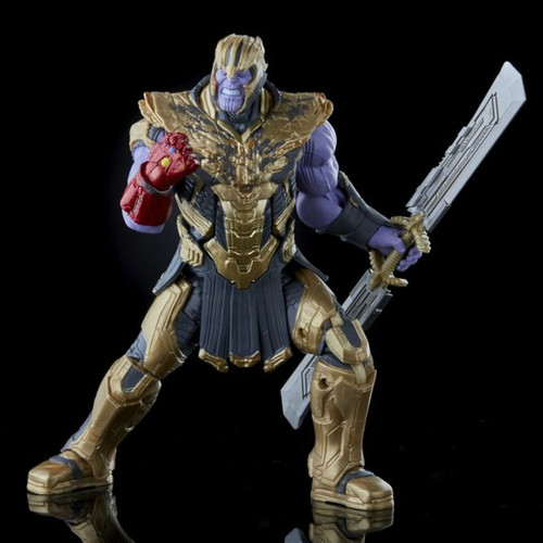 Films et séries Ludendo Hasbro Marvel Legend Series - Figurines 15 cm Iron-Man Mark 85 et Thanos