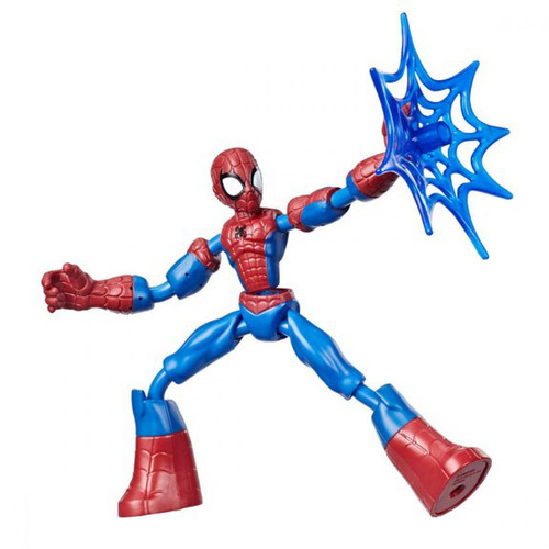 Ludendo - Marvel Spiderman - Figurine Bend and Flex 15 cm avec accessoires Ludendo  - Spiderman Jeux & Jouets