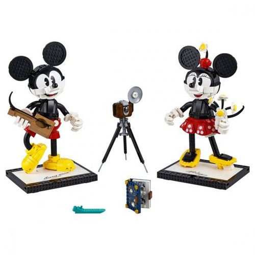 Lego Personnages à construire Mickey Mouse et Minnie Mouse LEGO Disney 43179