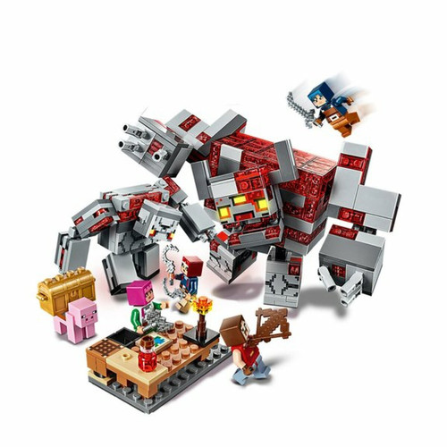 Briques et blocs La bataille de la Pierre rouge LEGO Minecraft 21163