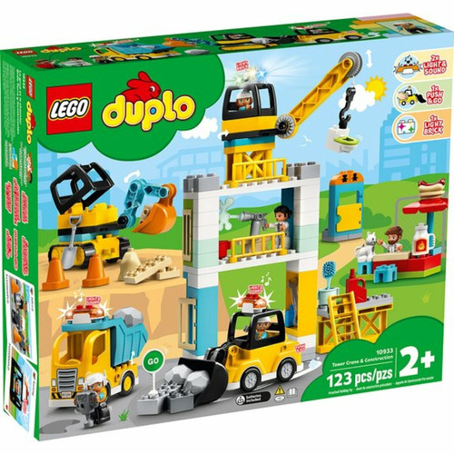 Lego - La grue et les engins de construction Lego  - Engin