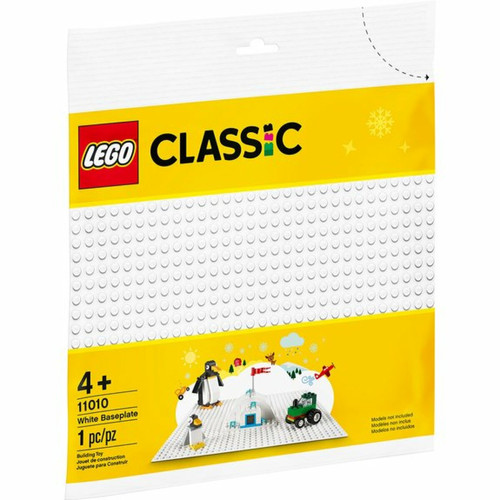 Lego - La plaque de base blanche Lego  - Plaques Lego Briques Lego