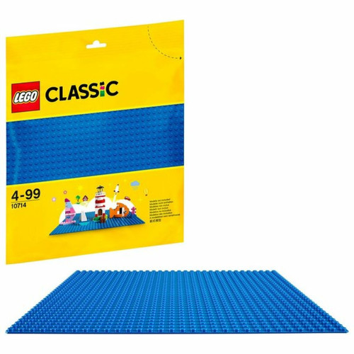 Lego - Classic - La plaque de base bleue Lego  - Plaques Lego Briques Lego