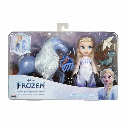 Ludendo La Reine des Neiges : mini poupée Elsa et son cheval Nokk
