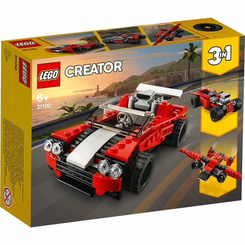 Briques et blocs Ludendo La voiture de sport LEGO Creator 31100