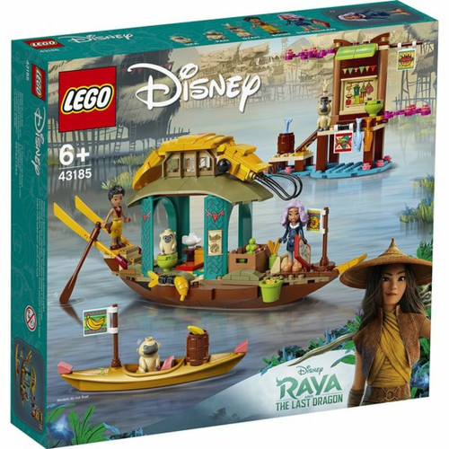 Lego - LEGO® Disney Princess 43185 Le bateau de Boun, Film Raya et Le Dernier Dragon Mini figurine et Jouet pour Enfant de 6 ans et + Lego  - ASD