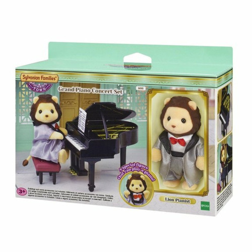 Ludendo - Le lion pianiste Sylvanian Families Ludendo  - Mini-poupées